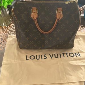 Classic timeless speedy Louis Vuitton handle bag